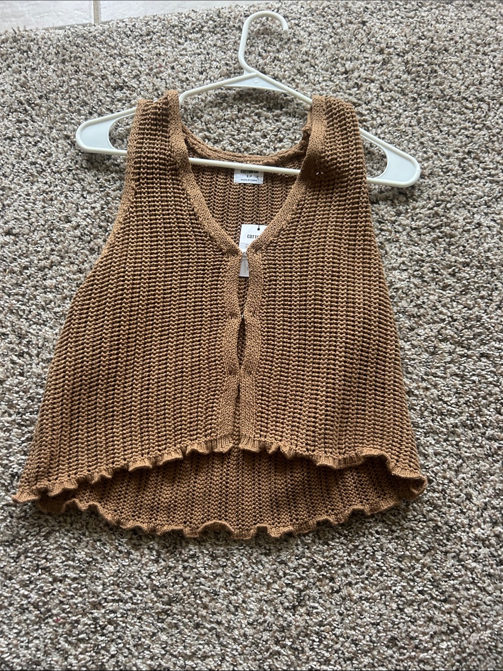 Crochet Tank Top NWT